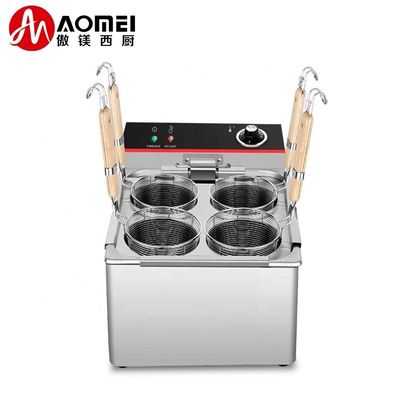Proba de control de temperatura exacta Cocina eléctrica de pasta comercial para cocina 3.5kW