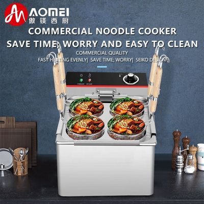 Proba de control de temperatura exacta Cocina eléctrica de pasta comercial para cocina 3.5kW