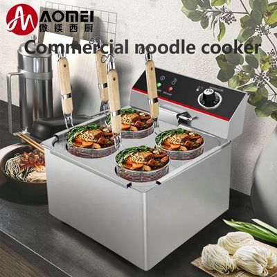 Proba de control de temperatura exacta Cocina eléctrica de pasta comercial para cocina 3.5kW