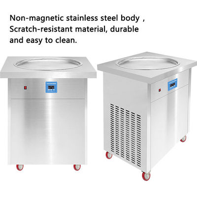 Máquina para paneles de helados fritos con control de temperatura para la industria de bocadillos
