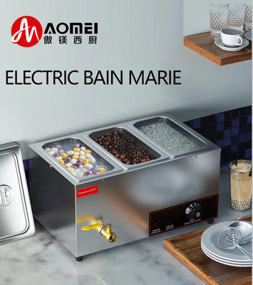 Buffet de acero inoxidable calefacción Bain Marie para restaurantes sirve Chafing Plato de restauración