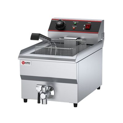 Máquina de fritas de acero inoxidable para restauración comercial