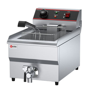 Máquina de fritas de acero inoxidable para restauración comercial