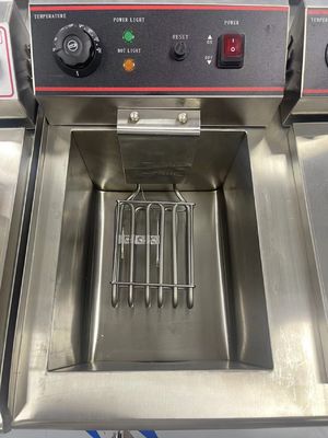 Máquina de fritas de acero inoxidable para restauración comercial