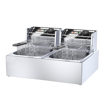 Frigorífico eléctrico profesional 1 tanque 1 cesta 220V/110V Voltado para uso comercial