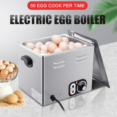 Máquina de caldera de huevo comercial Cocina eléctrica de huevo con tamaño 365X266X275mm y potencia de 2600W
