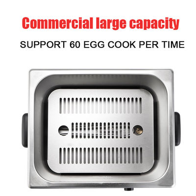 Máquina de caldera de huevo comercial Cocina eléctrica de huevo con tamaño 365X266X275mm y potencia de 2600W