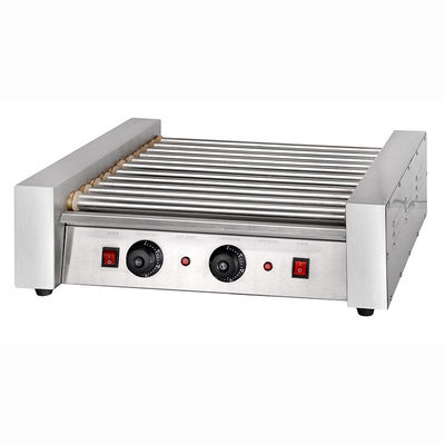 Potencia eléctrica Certificado CE THD-11 11 rodillos Hot Dog Roller Grill Maquina de asado de salchichas