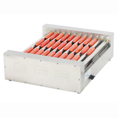 Potencia eléctrica Certificado CE THD-11 11 rodillos Hot Dog Roller Grill Maquina de asado de salchichas
