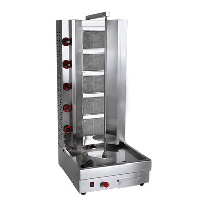 Tienda de alimentos Equipo de cocina Comercial horneado Kebab máquina de Shawarma Doner Pollo Shawarma parrilla