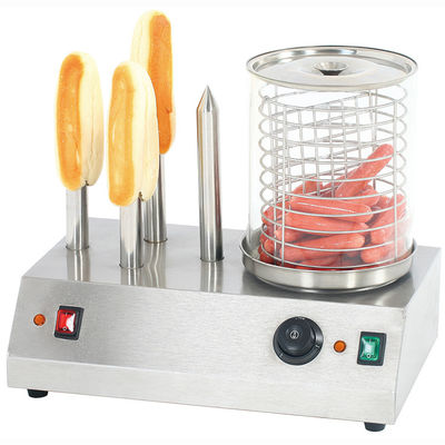 HD-TW Hot Dog Steamer con Bun Warmer Distribuido por Fabricas de Alimentos y Bebidas
