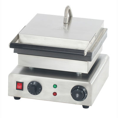 Fabricante de Waffles eléctricos de acero inoxidable para hornear pan de pastel de waffle en el mercado comercial