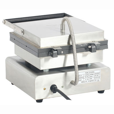 Fabricante de Waffles eléctricos de acero inoxidable para hornear pan de pastel de waffle en el mercado comercial