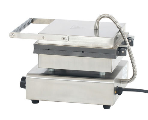 Fabricante de Waffles eléctricos de acero inoxidable para hornear pan de pastel de waffle en el mercado comercial