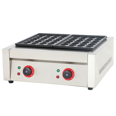 Horno de barbacoa comercial de bolas de pescado de 4 kW / máquina de takoyaki