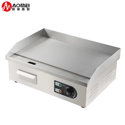 Grill de gas de acero inoxidable de 8 mm de grosor para equipos de cocina