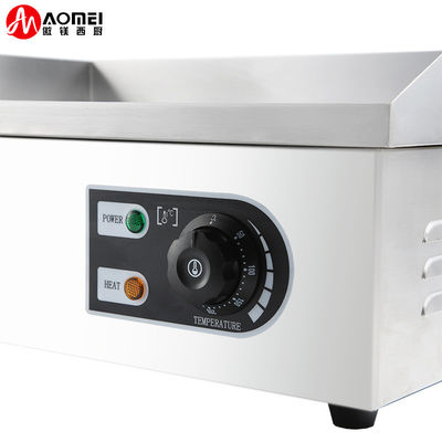 Grill de gas de acero inoxidable de 8 mm de grosor para equipos de cocina