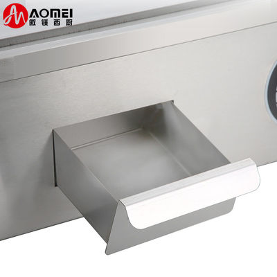 Grill de gas de acero inoxidable de 8 mm de grosor para equipos de cocina
