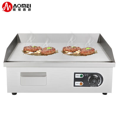 Grill de gas de acero inoxidable de 8 mm de grosor para equipos de cocina