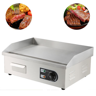 Equipo de cocina comercial Acero inoxidable Grill eléctrico de barbacoa