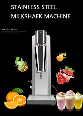 220V Voltage Push Button Control Máquina eléctrica de batido de leche con diseño de cabeza única