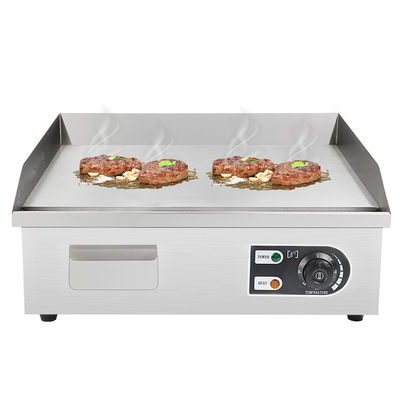 Grill de acero inoxidable para cocina comercial de 8 mm de espesor para restaurante