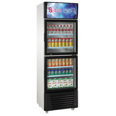 Display de puerta de vidrio para supermercado