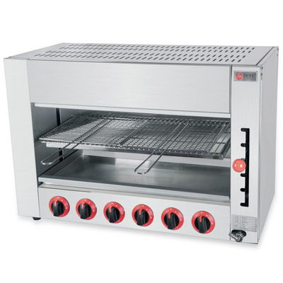 Hoteles Restaurantes Equipo de cocina Larga vida útil Grill de salamandra de acero inoxidable