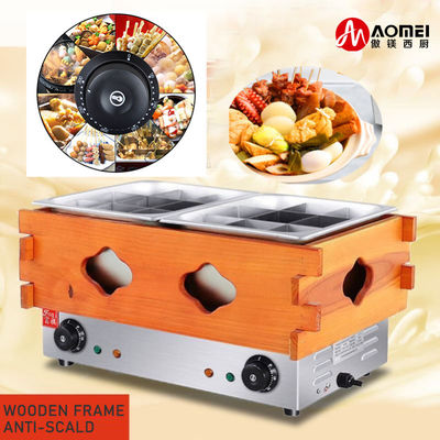 Máquina de cocinar comercial Oden perfecta para hoteles y restaurantes