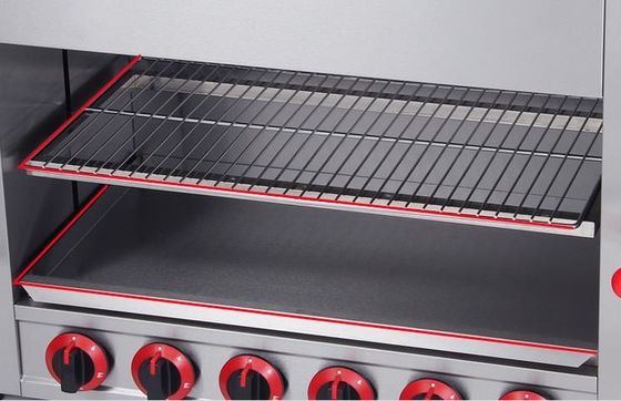Hoteles Restaurantes Equipo de cocina Larga vida útil Grill de salamandra de acero inoxidable