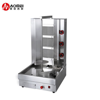Maquina de Shawarma de acero inoxidable comercial para carne de pollo con estándar de ahorro de energía