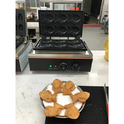 6pcs eléctricos con bastón de maíz para waffle perfectos para la máquina de bocadillos comerciales
