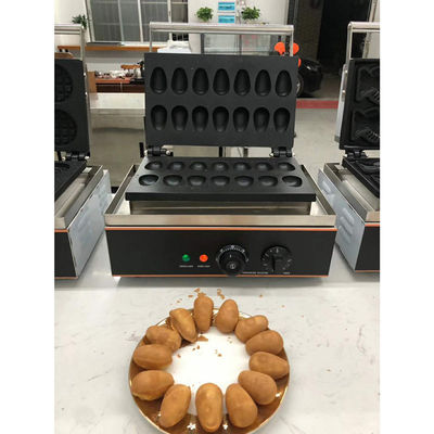 6pcs eléctricos con bastón de maíz para waffle perfectos para la máquina de bocadillos comerciales