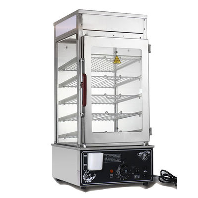 Función de ahorro de energía mostrador de comida eléctrica de escritorio máquina de vapor de Dimsum más caliente