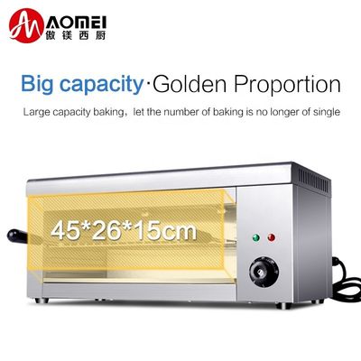Máquina de salámandra comercial de acero inoxidable de alta productividad para equipos de cocina