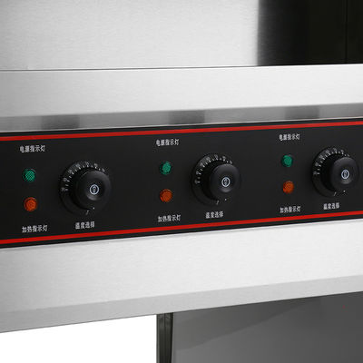 Equipo mecánico de cocina independiente 6 cestas Cocina eléctrica de pasta Logotipo personalizado