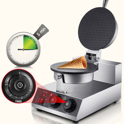1.2W termostato ajustable Cone de helado eléctrico Baker Waffle Cone fabricante para el comercio