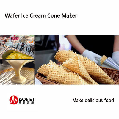 1.2W termostato ajustable Cone de helado eléctrico Baker Waffle Cone fabricante para el comercio