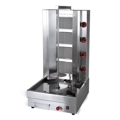 Máquina de tostado de Doner Kebab Shawarma de acero inoxidable comercial de 220V con potencia de 15000W