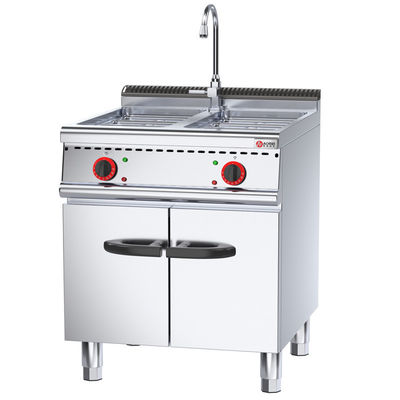 Pansilla de cocina vertical de acero inoxidable de 80 litros para cocinas comerciales