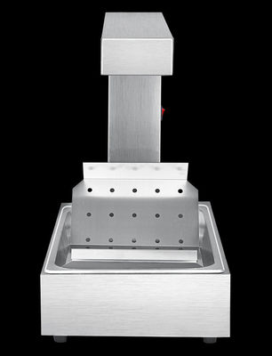 Calentador eléctrico de chips fritos para mantener la comida caliente y mostrar comida deliciosa