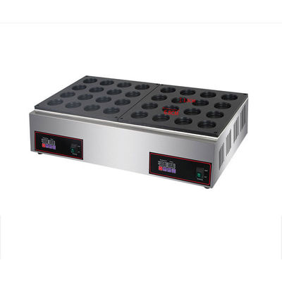 Máquina comercial de pasteles de frijoles rojos de 32 agujeros con producción automática y eficiencia de 5 kW