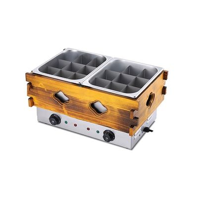 Máquina Oden Máquina de cocina Kanto Acero inoxidable eléctrico comercial para el comercio minorista