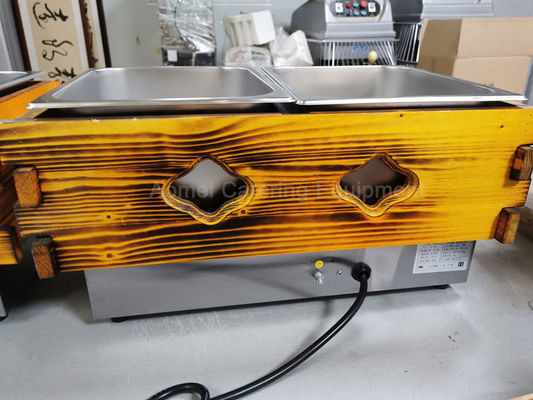 Máquina Oden Máquina de cocina Kanto Acero inoxidable eléctrico comercial para el comercio minorista