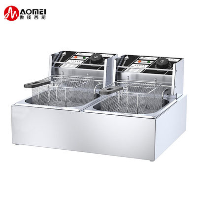 Máquina de fritas de acero inoxidable de 6L 6L