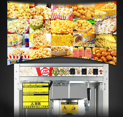 Producción rápida y fácil de palomitas de maíz con tecnología de calor rápido máquina de acero inoxidable