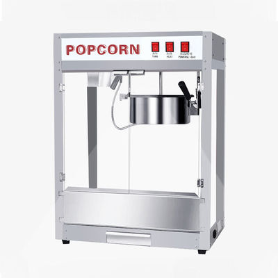 Producción rápida y fácil de palomitas de maíz con tecnología de calor rápido máquina de acero inoxidable