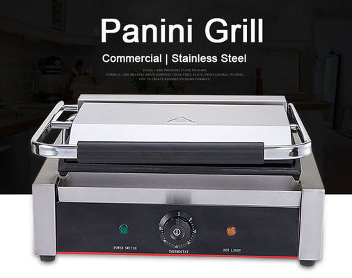 Grill eléctrico de acero inoxidable de 220 V para el comercio