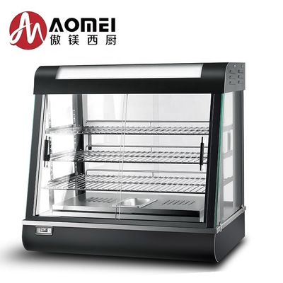 Display de comida caliente de cocina comercial Merchandiser con puertas corredizas y capacidad de 28KG