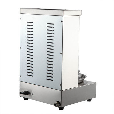 2 quemadores de gas comercial utilizado rotativo Mini Shawarma Doner Kebab Grill Machine para GLP / GNL